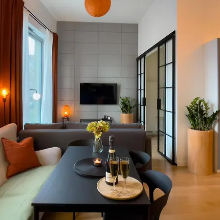 Urban Premium, Sokolska 30 Towers No 3, Free Parking, Gym & Sauna, Self Check-in * 卡托维兹