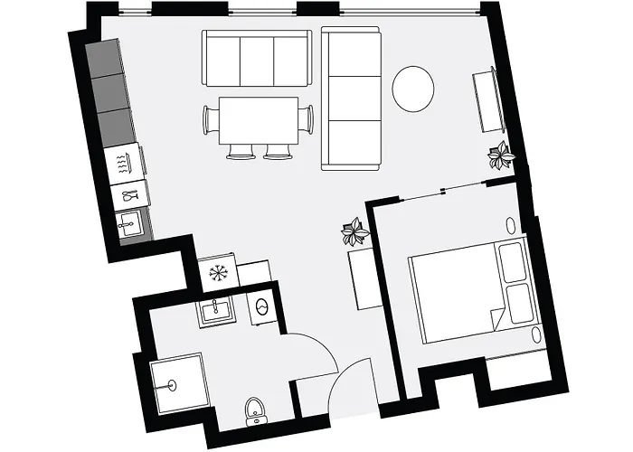 Apartman Urban Premium, Sokolska 30 Towers No 3, Free Parking, Gym & Sauna, Self Check-in *